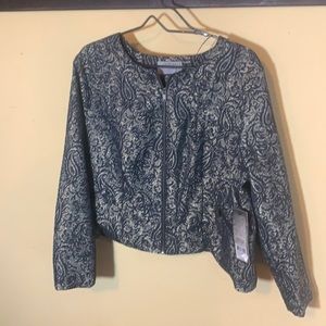 Ruff Hewn Grey Front zipper Jacket